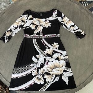 White House black market floral dress sz S